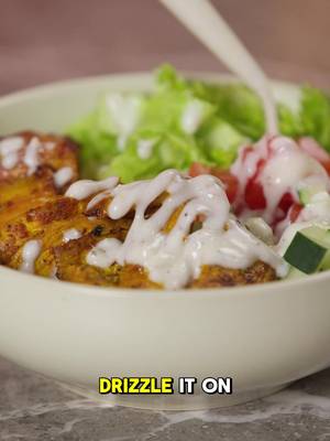 Galing gym, pagod at gutom? 😮‍💨 Fast food na lang sana… pero chicken lang ’yan! 🍗 Shawarma bowl tayo. #TipTopChicken #ChickenLangYan #PostGymMeal #ChickenTok #ChickenRecipe