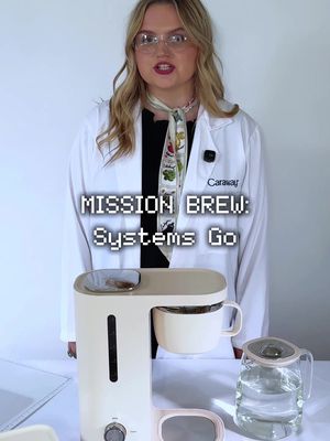 T-minus 8 minutes to the perfect cup. #carawayhome #coffeemaker #coffee #nontoxic #shopnow