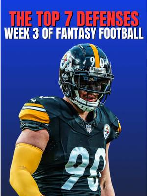 Best Defenses To Start In Fantasy Football For Week 3 #football #fantasyfootball #nfl #defense 
