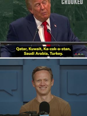 Tommy Vietor: Trump mispronouncing countries names is a fine tradition at [the United Nations General Assembly].