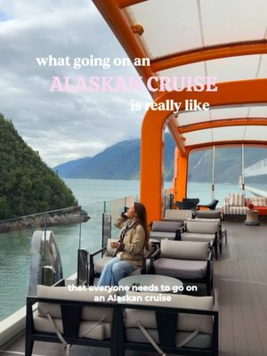 I just got back from an Alaskan cruise and had the best time sailing through glaciers and fjords and stopping in the most charming Alaskan towns 🥰 here’s what it’s like going on a 7 day Alaskan cruise 🚢  #alaskancruise #alaskacruise #alaska 