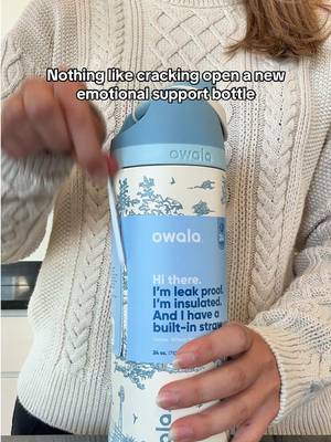 It's officially fall, which means it's time to swap out your emotional support bottle. 😉 Tag your first @ and they owe you this bottle. #Owala #waterbottle #fallfinds 