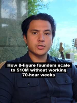Is there any secret to reach $10M/year? Most coaches hit a revenue plateau because they are trapped in manual fulfillment.  If you want to build an 8-figure business, the #1 common denominator is completely removing the founder from delivery.  Software scales. Services don't. Ready to turn your expertise into a custom AI SaaS? Link in bio to learn how.