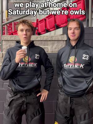 Who…Who…Who’s going to our game on Saturday 🦉 #ohl #owensoundattack #hockey 
