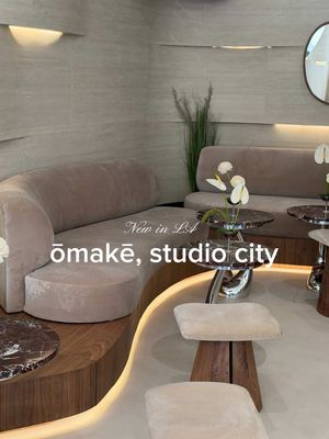 New to LA - ōmakē in Studio City ☕️ Black truffle lattes, coffee noodles with coconut milk…this place is incredible.  Doors open tomorrow, September 25th! #lafood #lafoodie #lacoffeeshops #lamatcha #thingstodoinla 
