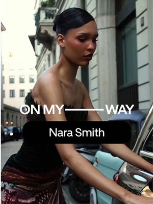 Get in, we’re going to Vogue World Milan @Nara Smith 