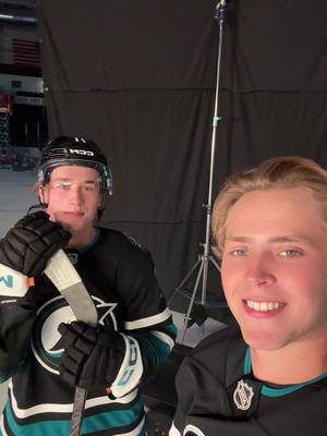 He’s WITH Mack*  #NHL #WillSmith #MacklinCelebrini 