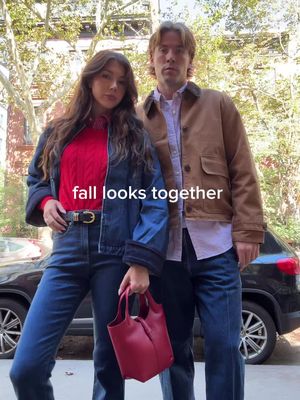 Our fall looks, side by side @J.Crew #injcrew #ad 