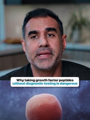 Peptides aren’t something you should use blindly. Sanjiv Lal explains why underlying conditions can matter when considering certain therapies—and why proper diagnostics and physician oversight should come first. #Peptides #PatientSafety #Diagnostics #longevitymedicine