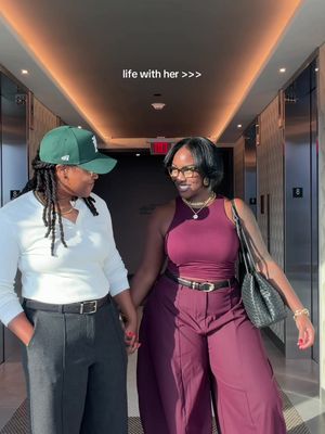 That’s my baby 🫶🏾💍 #wlwcouple 