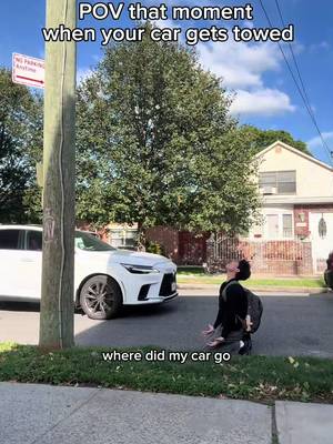 So my car got towed… this has never happened before. Idk what I’m doing. #vlogger #towedcar #nypd #adrizzy 
