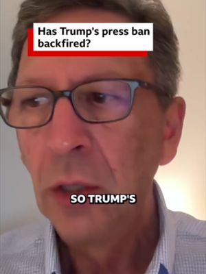 Has Donald Trump's press ban backfired? #Americast #DonaldTrump #US #USNews