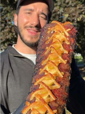 Happy Fall! Would you try these apple pie ribs?? #cusos #fall #applepie #ribs 