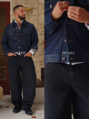 Le barrel jeans de chez @celio , un must-have dans son dressing! #Fashion #FashionTiktok #Menfashion #menswear #mensfashion 