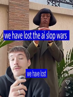 Its over, ai slop won, the endless content machine is here, nothing is real. How will creativity survive in a world where nothing can be trusted and everything generated instantly. 