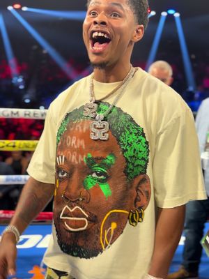 When Shakur and Devin met in the ring 👀 #boxing #faceoff #sports 
