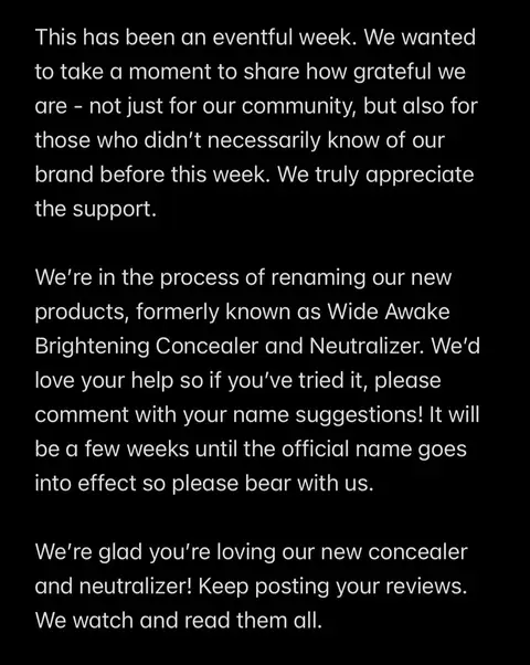 Thank you, thank you, thank you. Help us rename our product. Leave your suggestions in the comments.