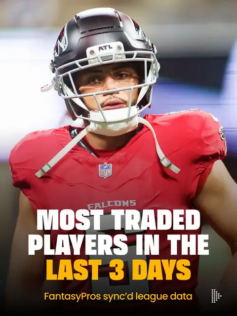 Here are the top-5 most traded players amongst FantasyPros syncd leagues 👀
