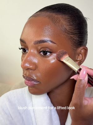 blush placement 💕✨ @DanessaMyricksBeauty Matte Color for Cheek and Lip in the color Jubilee #blush #makeup #beauty #fypシ゚viral #fyp 
