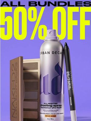 OUR BIRTHDAY DEALS ARE LIVE. 👀 50% off bundles. 20% off singles. tiktok live flash sales. celebrating 30 years of urban decay with deals you can’t ghost. 9/25–9/28. shop the deals on tiktok shop. #urbandecay #tiktokshop #tiktoklive #sale 