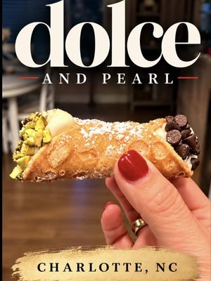 Cannolis filled fresh right in front of you? Say less. 🤌✨ This is the ultimate girls night in hack! Dolce & Pearl brings an elevated Italian experience straight to your event with hand-filled cannolis made fresh for your guests. Choose your filling, add your toppings, and watch your cannoli come together on the spot. 😍 And it’s not just sweets — they also offer caviar experiences for those extra-special occasions. 🥂 Perfect for weddings, showers, birthdays, corporate events, or anytime you want to give your guests something a little different. 📲 @dolceandpearl @Dolce & Pearl | NC SC SoCal  📍 Charlotte, NC ✨ Available for private events Save this for your next party & follow @Saraheatsclt for more Charlotte finds! #CharlotteNC #CharlotteEvents #dolceandpearl #CharlotteCatering #cannolis