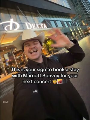 #MarriottBonvoyPartner This is only way I’m doing concerts in Toronto now…🎶 @Marriott Bonvoy #ad 