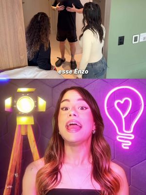 Enzo foi pego pelas 2 namoradas