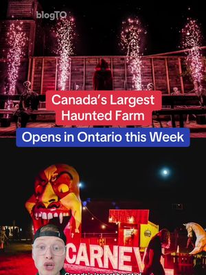 Fear Farm is back! 👻 #toronto #ontario #halloween #fearfarm #thingstodo 