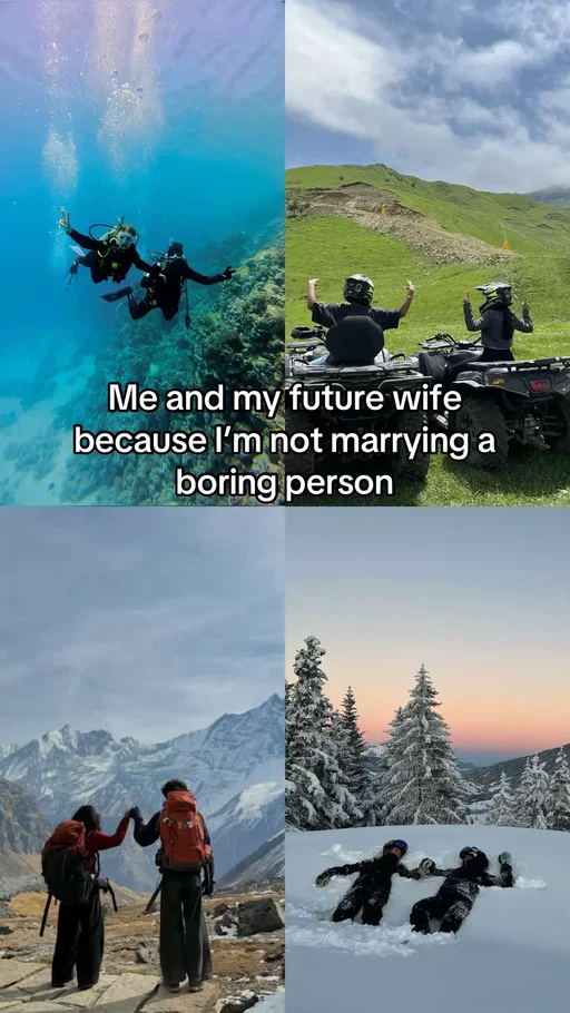 gonna be crazy side quests  #couple #nature #Hiking #dating #wife 