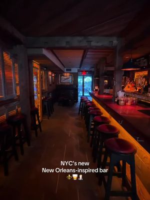NYC’s new New Orleans-inspired bar ⚜️🥃🕯️ This New Orleans-inspired East Village favorite is finally back after nearly 10 years. Southern bites, classic cocktails + a dreamy back garden. 📍Ninth Ward, East Village, NYC 💵 Cocktails $15–17 | Food $8–25 |     BOGO happy hour • Mon–Fri 4–7pm . . #nyc #nycbars #newyork #newyorkcity #nyctiktok 