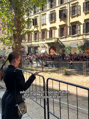 yes this is how I use my time at Milan Fashion week hahahaha 
