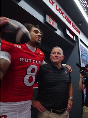 Game Ball: Coach Schiano🏈 100 Wins at Rutgers 💯 #Rutgers @kj duff 