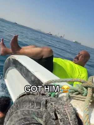 Shark prank is crazy 😅🦈 (ahmedkarim.official/IG) #prank #fail #funny #shark #ocean 