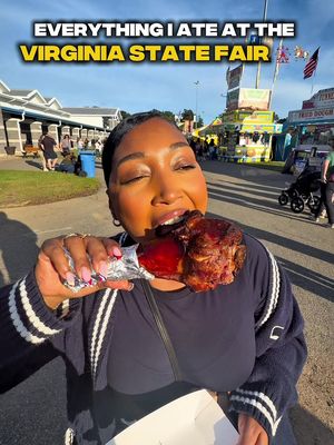 It’s fair season 🎡🎠 There’s so many vendors we didn’t get to check out at this year’s Virginia State Fair! Are you going this year?  **Idk how much the fried crab cake was supposed to be because they rung it up wrong. They charged me $4 tho  • #va #statefair #virginia #Foodie #fyp 