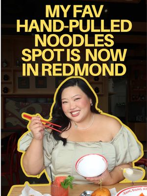 🚨 @BiangBiangNoodles  IS NOW IN REDMOND! 🚨 📍 Biang Biang Noodles, Redmond  16595 Redmond Wy Ste 160, Redmond, WA 98052  (weekdays open until 9pm and weekends until 9:30p!) Eastside friends, you don’t have to drive all the way to Capitol Hill for those bouncy, hand-pulled noodles anymore. 👀 I LOVE this new Redmond location!!! It’s spacious, beautiful, and there are parking garages nearby 🙌 My usual order: 🍜 Hand-pulled noodles (any dish but especially the Prime Rib dry mix)  🍗 Fried chicken bao 🥟 Chive & Pork Dumplings 🥤 any of their drinks (they have a full bar with amazing cocktails and non alcoholic options) But honestly… I’m already planning my trip back for those BOUNCY hand pulled noodles. 😂🔥 Have you tried the new Redmond location yet? #h#hostedB#BiangBiangNoodlesE#EastsideFoodeattleFoodScene SeattleFoodie SeattleEats RedmondEats HandPulledNoodles SeattleRestaurants