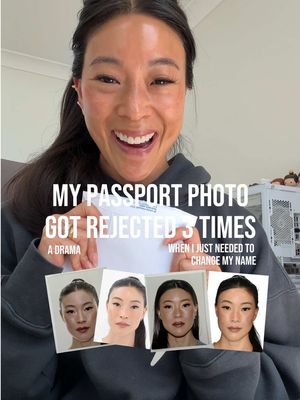 The end to end process was just over 2 months. Thank god I have a type A personality and got this done way before our next trip #passportphoto #passportmakeup #australia 