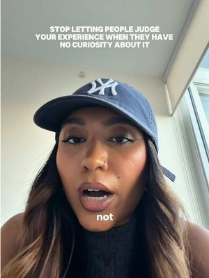 when you show no curiosity in informing and educating yourself about someone else’s experience, you don’t get to invalidate it, judge it, or comment on it! That’s just ignorance babe.  #adviceforwomen #womensupportingwomen #personaldevelopment #mindsetshift #choosingmyself 