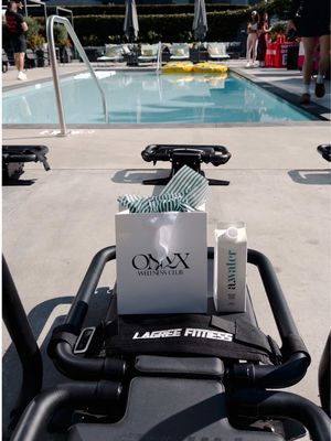 brand events + Lagree = my all time favorite combo 💛 always looking for more events like this around LA!! @Onyx Lagree  #LAEvents #LosAngelesEvents #LagreeLA #lacontentcreator #wellnesseventsla 