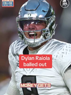 This isn’t a normal backup, Dylan Raiola is a seasoned starter and was fantastic tonight. @Brandon F Walker #Oregon #CollegeFootball 