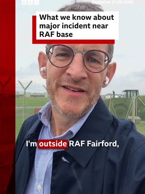 A major incident has been declared near RAF Fairford after several men were arrested on suspicion of offences under the Explosives Act, Gloucestershire Police said. The BBC understands counter-terror police are leading the investigation into the incident. #RAFFairford #Gloucestershire #Emergency #Police #BreakingNews #BBCNews