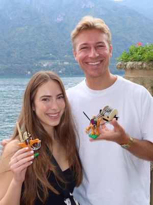 I've DREAMT of this moment 😭 @Brit 🤍✨ @Star Wars #legostarwars #naboo #lakecomo 