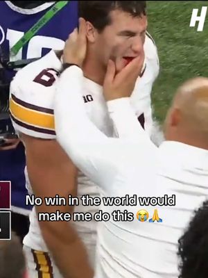 MINNESOTA HC WILD FOR THIS 😳😭 #cfb #CollegeFootball #coach #funny #football 