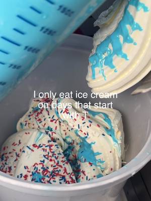 Wait…some people don't eat ice cream everyday? That could never be me 🍦😂