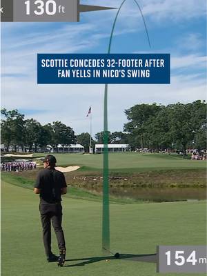 A classy move by Scottie Scheffler at the Presidents Cup 👏 #golf #PGATOUR 
