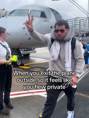 Got you feeling rich rich #plane #comedy #skit #travel 