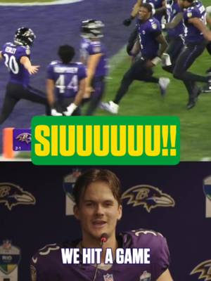 Tyler Loop breaks down his SIUUU celebration after his game winner!! #NFL #Brazil #Ravens #BaltimoreRavens