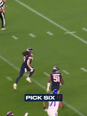 Huf read it the whole way 👀 #picksix #highlight #nfl