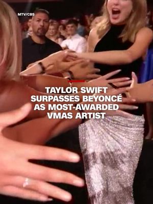 Taylor Swift became the most-awarded artist in VMAs history after winning the inaugural Artist Director Honors at the 2026 ceremony on Sunday. The singer-songwriter now holds 33 titles.