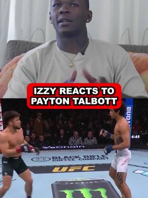 Payton Talbott is HIM 🔥 #israeladesanya #UFC #paytontalbott 