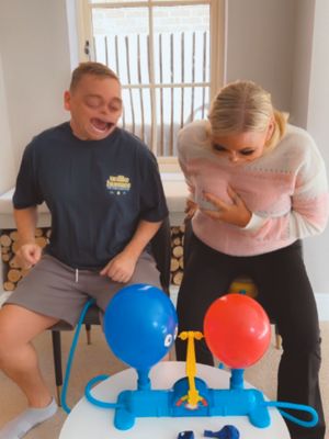 Huband and wife find the funniest family game #familyfun #marriedlife #comedy #couples